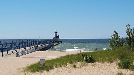 The St. Joseph MI lighthouse, which is just a few miles from my house.